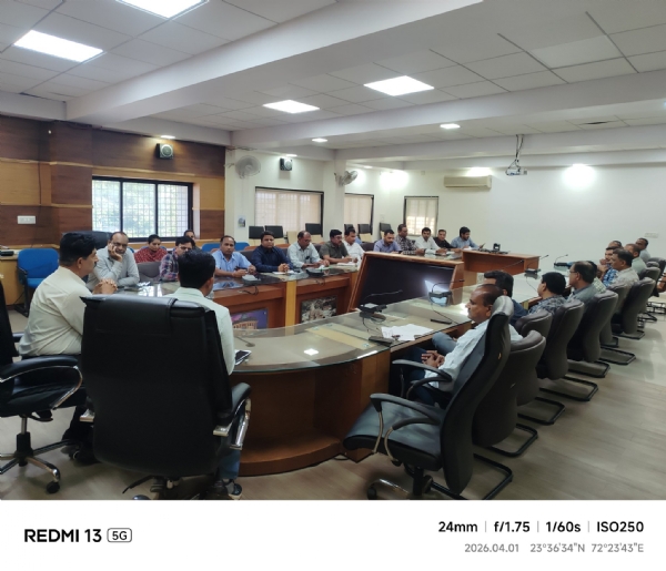 મહેસાણા જિલ્લામાં NADCP FMD 8th રાઉન્ડ અંતર્ગત રસીકરણ કામગીરીની સમીક્ષા બેઠક યોજાઈ