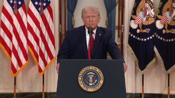 રાષ્ટ્રપતિ ટ્રમ્પનું પ્રજા જોગ પ્રવચન