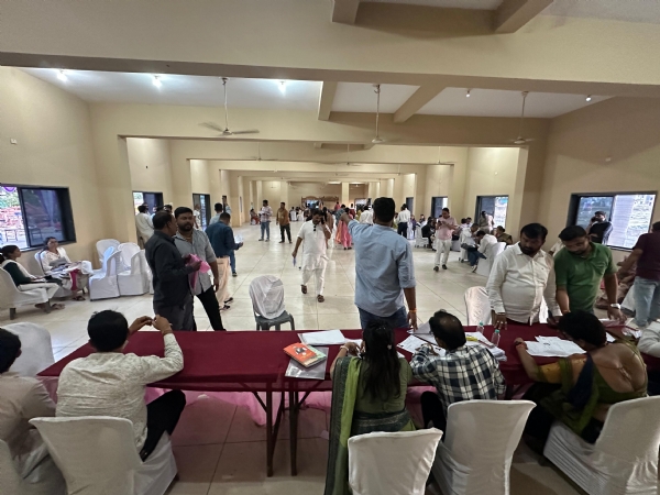 અંકલેશ્વરમાં બે દિવસ ભાજપ સેન્સ પ્રક્રિયા માટે  નિરીક્ષકોના ધામાં