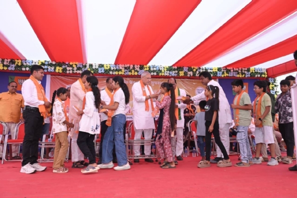 નર્મદા જિલ્લાના ભદામ તથા ખડગદા ખાતે જાહેરસભા સંબોધતા ભાજપા પ્રદેશ અધ્યક્ષ