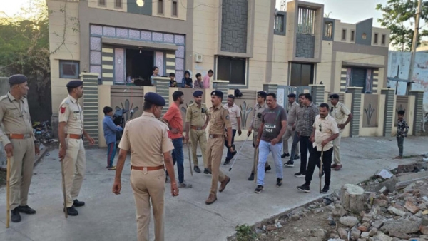 પોલીસ પેટ્રોલીંગ