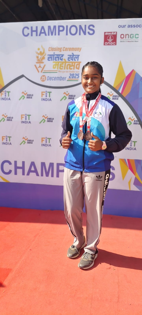 ચક્ર ફેંકમાં પ્રજાપતિ યશ્વીની ચમક: રાજ્યથી રાષ્ટ્રીય સ્તર સુધીનો સફર