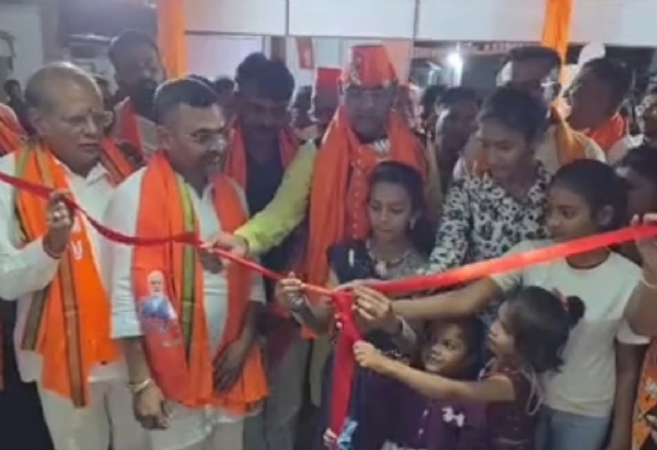 ભાજપના વોર્ડ નંબર 2ના કાર્યાલયના ઉદ્ઘાટનમાં ડો. સેવંતીલાલ પટેલે કોંગ્રેસ પર કટાક્ષ કર્યો