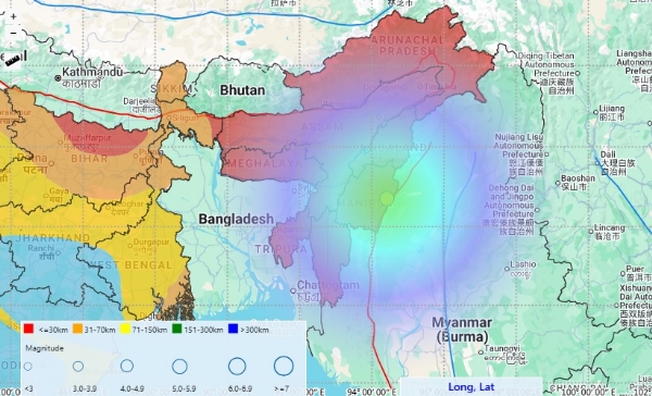મણિપુરમાં ભૂકંપ