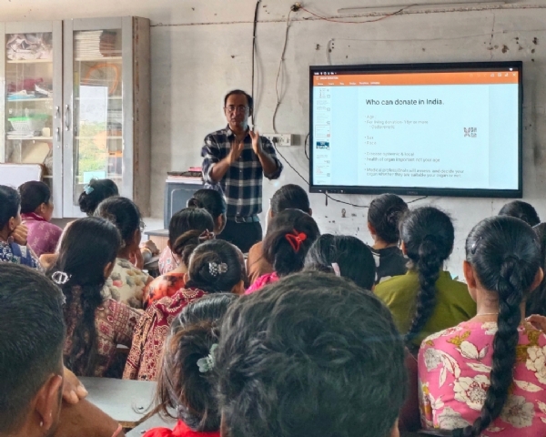 સિદ્ધપુર ખાતે યુનિવર્સલ એકેડમીમાં અંગદાન જાગૃતિ સેમિનાર યોજાયો.