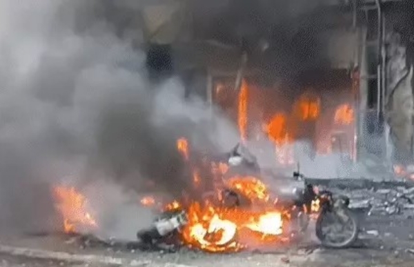 Massive fire breaks out at Shangrila-2 Arcade