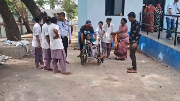 સરકારી લેડી હોસ્પિટલમાં શોટ સર્કિટને કારણે આગ.