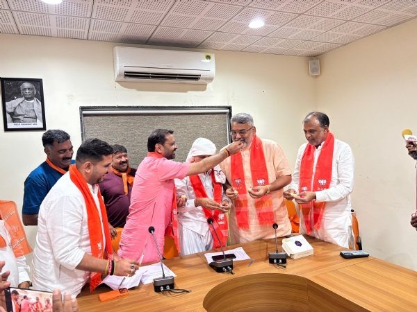 ભાજપની પત્રકાર પરિષદ