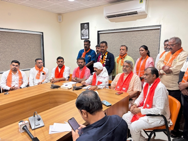 ભાજપની પત્રકાર પરિષદ