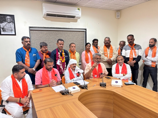 ભાજપની પત્રકાર પરિષદ