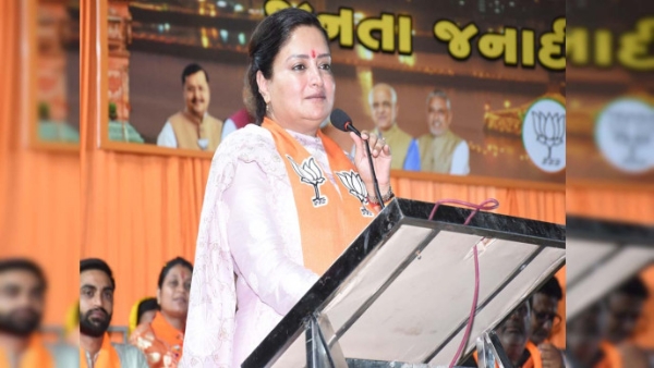 વિજય બાદ ભાજપ ની આભાર સભા