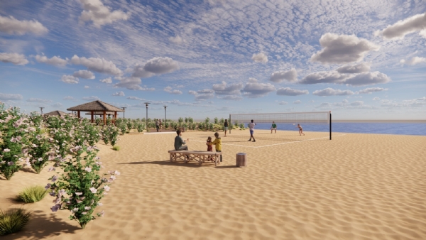 પોરબંદર રતનપર બીચનો થશે  વિકાસ.