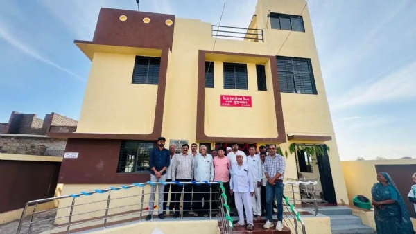 મુંજીયાસર ગામે શાળા અને આરોગ્ય કેન્દ્રનું લોકાર્પણ, વિકાસને મળી નવી દિશા