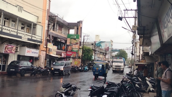 પોરબંદર તાલુકામાં કમોસમી વરસાદ.