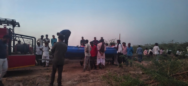 અમરાપર તળાવમાં ડૂબેલ યુવાન