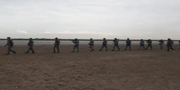 જામનગરમાં દરિયાઈ પટ્ટી પર પશ્ચિમ એશિયાના તણાવ વચ્ચે મરીન ટાસ્ક ફોર્સનું સઘન પેટ્રોલિંગ