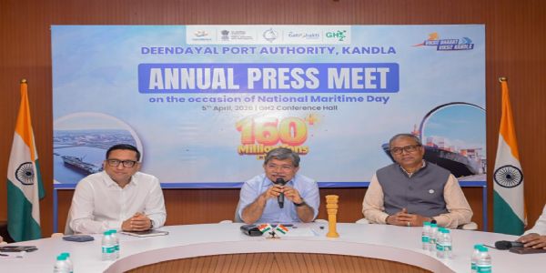 કંડલા પોર્ટની ઐતિહાસિક ઉડાન: 160 મિલિયન ટન કાર્ગો સાથે, રાષ્ટ્રીય દરિયાઈ દિવસે ગૌરવશાળી સિદ્ધિ