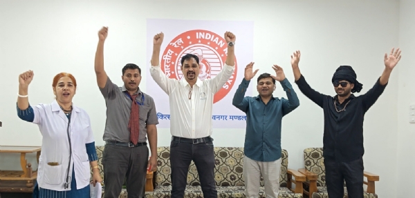 વિશ્વ આરોગ્ય દિવસ નિમિત્તે ભાવનગર રેલવે મંડલ