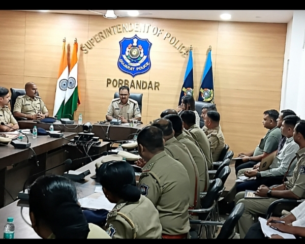 સ્થાનિક સ્વરાજની ચૂંટણીને લઈને પોલીસ દ્વારા મહત્વની બેઠક.