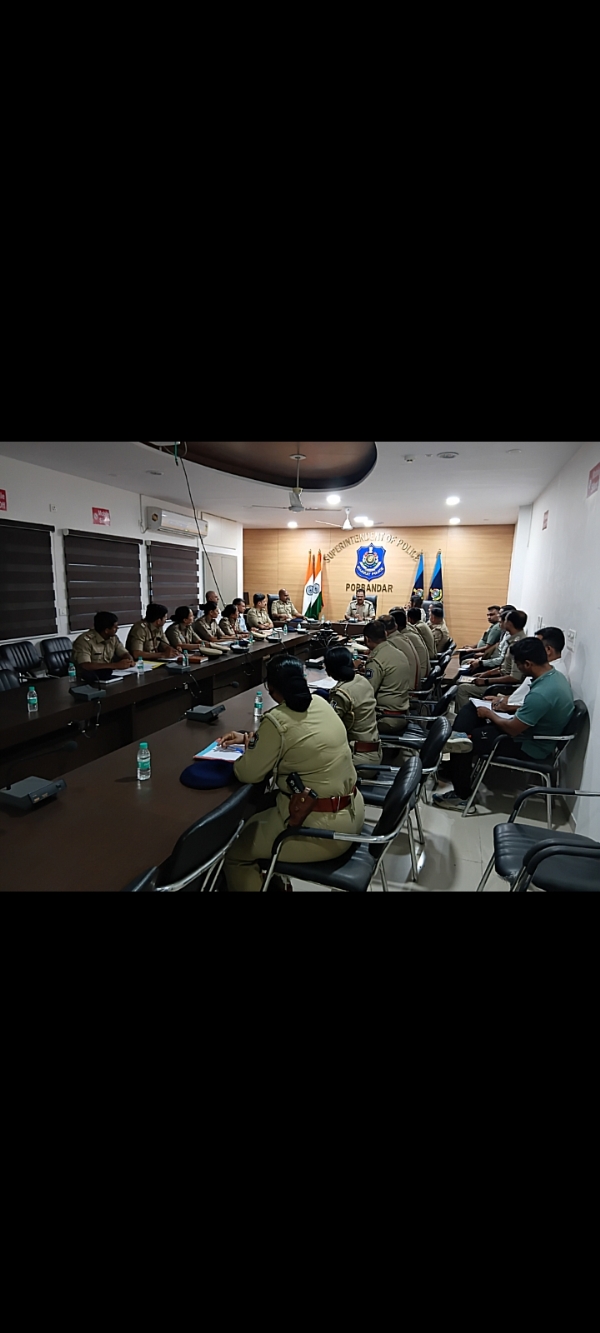 સ્થાનિક સ્વરાજની ચૂંટણીને લઈને પોલીસ દ્વારા મહત્વની બેઠક.