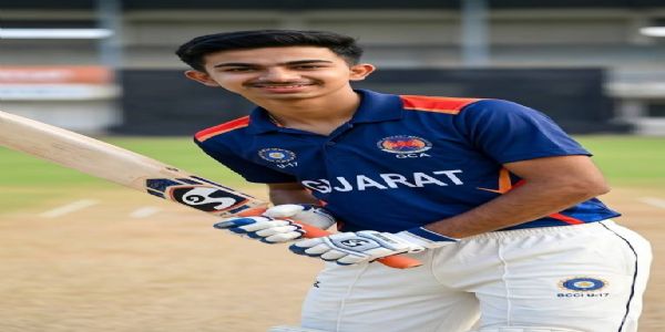 પોરબંદરના યુવાનની ગુજરાત ક્રિકેટ ટીમમાં પસંદગી.