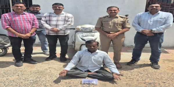 મહેસાણા પોલીસની કામગીરી, મંદિર ચોરીના ગુનામાં આરોપી મુદ્દામાલ સાથે ઝડપાયો