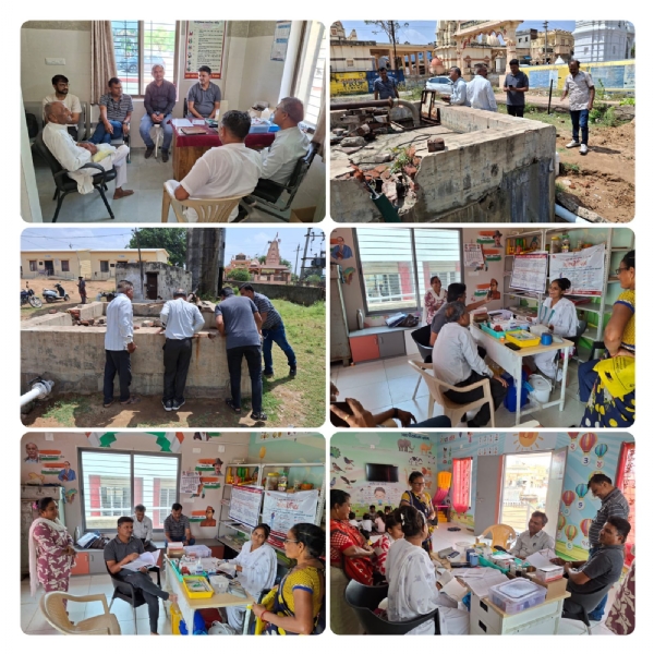 રણાસણ ગામે આરોગ્ય ટીમની મુલાકાત, ક્લોરિનેશન અને માતા-બાળ આરોગ્ય પર ભાર રણાસણ ગામે આરોગ્ય ટીમની મુલાકાત, ક્લોરિનેશન અને માતા-બાળ આરોગ્ય પર ભાર