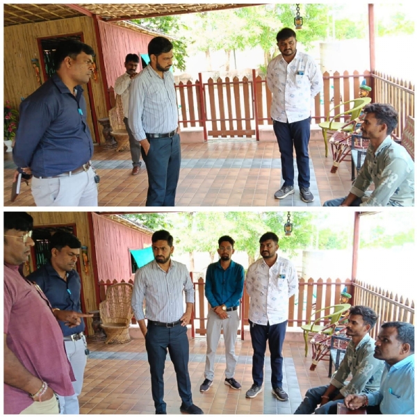 ધનાલી ગામે મેલેરિયા નિયંત્રણ માટે આરોગ્ય ટીમની કામગીરી, ઉમંગ રિસોર્ટમાં તપાસ