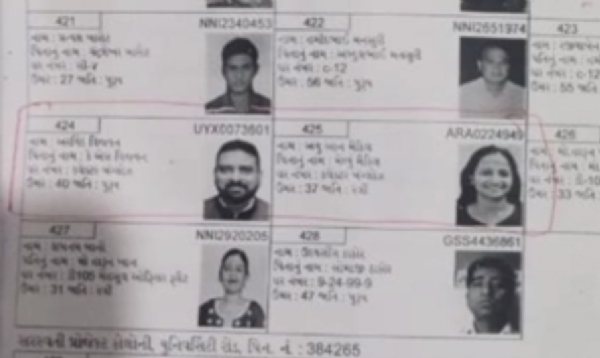 પાટણ મતદાર યાદીમાં પૂર્વ કલેક્ટરની બદલીના એક વર્ષ પછી પણ નગરપાલિકાની મતદાર યાદીમાં યથાવત જોવા મળ્યા.