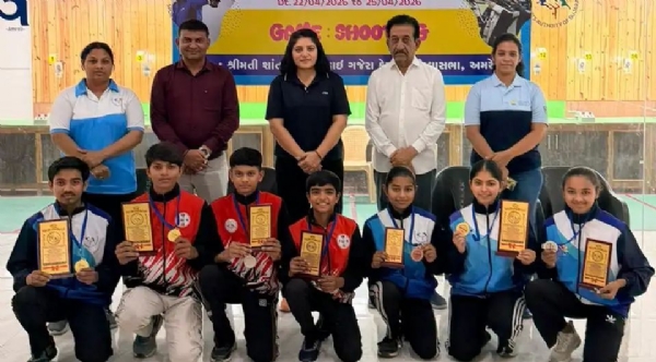 અમરેલીના શાંતાબા ગજેરા કેમ્પસના શુટર્સનો કમાલ: રાજ્યકક્ષાએ 7 પદકો સાથે ગૌરવપૂર્ણ સિદ્ધિ