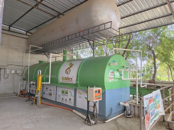 પશુઓનાં છાણમાંથી બાયોગેસ