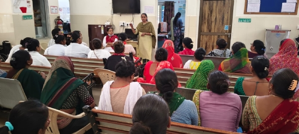 મહેસાણા આરટીઓ ટીમ દ્વારા આશા વર્કરોને ટ્રાફિક નિયમો અંગે જાગૃતિ