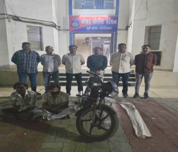 વરસામેડી પાસેથી પકડાયેલ આરોપીઓ