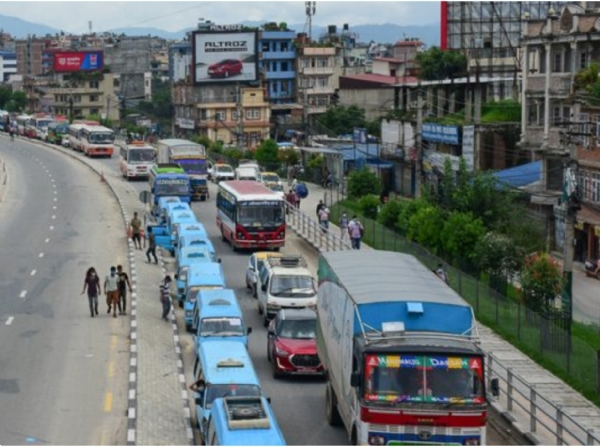 Nepal suspends registration of new public vehicles due to increasing traffic jams Nepal suspends registration of new public vehicles due to increasing traffic jams