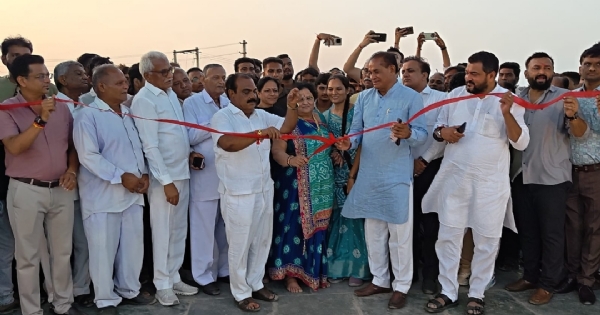 અધ્યક્ષતામાં યોજાયેલા કાર્યક્રમમાં વિકાસ કાર્યોનું લોકાર્પણ