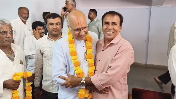પોરબંદર જિલ્લા પંચાયતના પ્રમુખ તરીખે શીતલબેન ઓડેદરની વર્ણી.