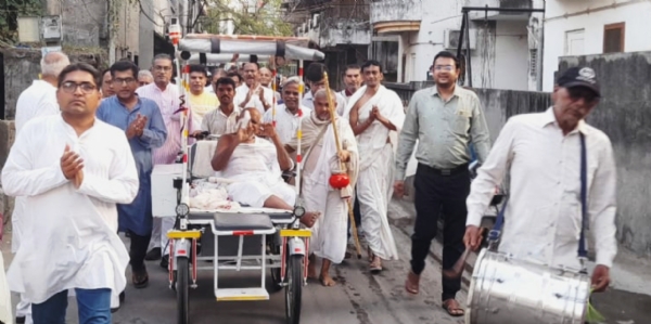 તપસ્વીઓની સાધના જોઈ નરદેવસાગર મા .સા. અમદાવાદથી વિહાર કરીને 150 કિમી ભરુચ પધાર્યા