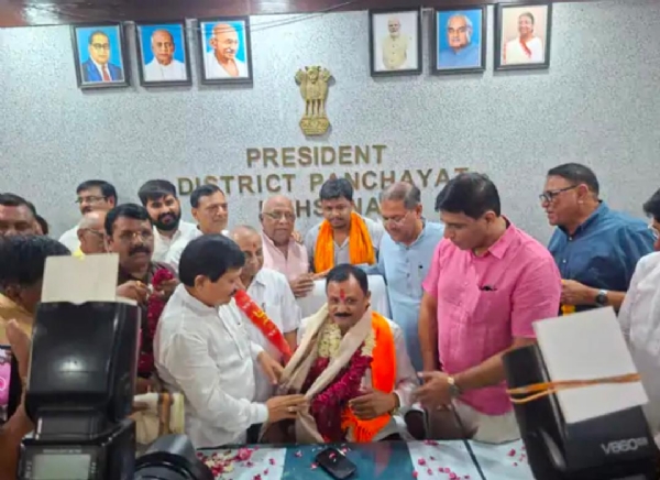 મહેસાણા જિલ્લા પંચાયતના નવા હોદ્દેદારોની વરણી, વિકાસને મળશે વેગ