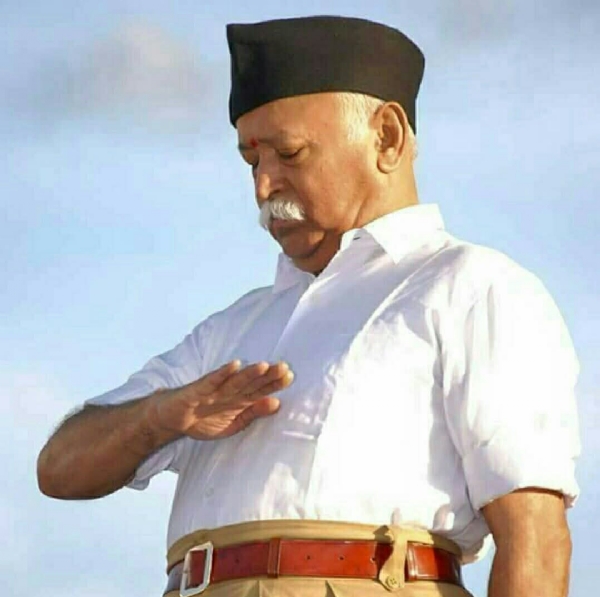 Sarsangh chief Dr. Mohan Bhagwat arrives in Lucknow on a four-day visit