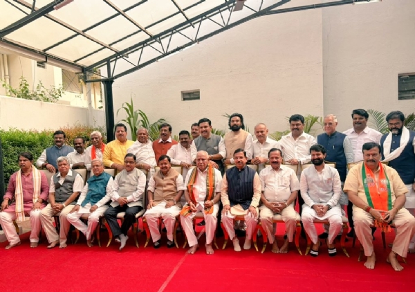 BJP President Nitin Naveen on Karnataka visit