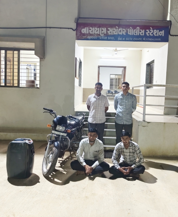 ડીઝલ સાથે પકડાયેલ આરોપીઓ