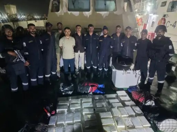 Cocain worth Rs 1180 crore seized from Kutch sea in joint operation by Gujarat ATS and Coast