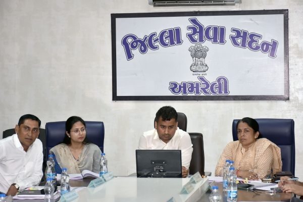 અમરેલી જિલ્લા આયોજન મંડળની બેઠક યોજાઈ, રૂ. 20.50 કરોડના 641 વિકાસકામોને મંજૂરી