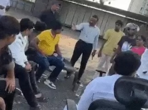 Retired DySP publicly fired five rounds in a land dispute case in Nehrunagar, Ahmedabad