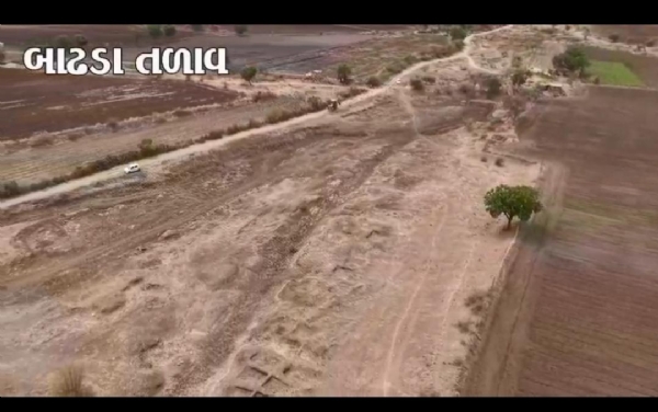 Foundation stone laying Badhda village