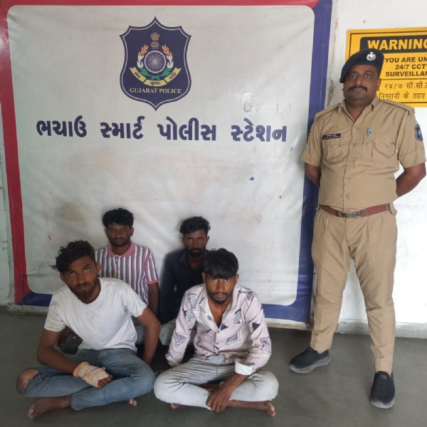 ભચાઉ મર્ડર કેસમાં ઝડપાયેલ આરોપીઓ