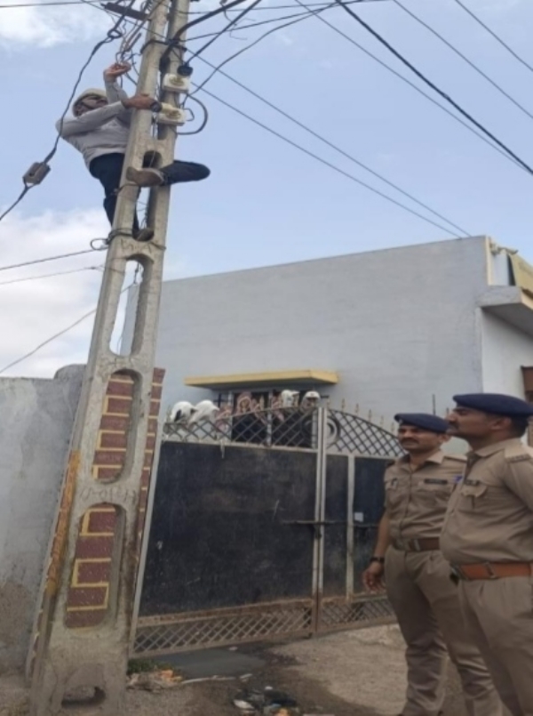 પ્રોહીબિશન આરોપીનું વીજ કનેક્શન