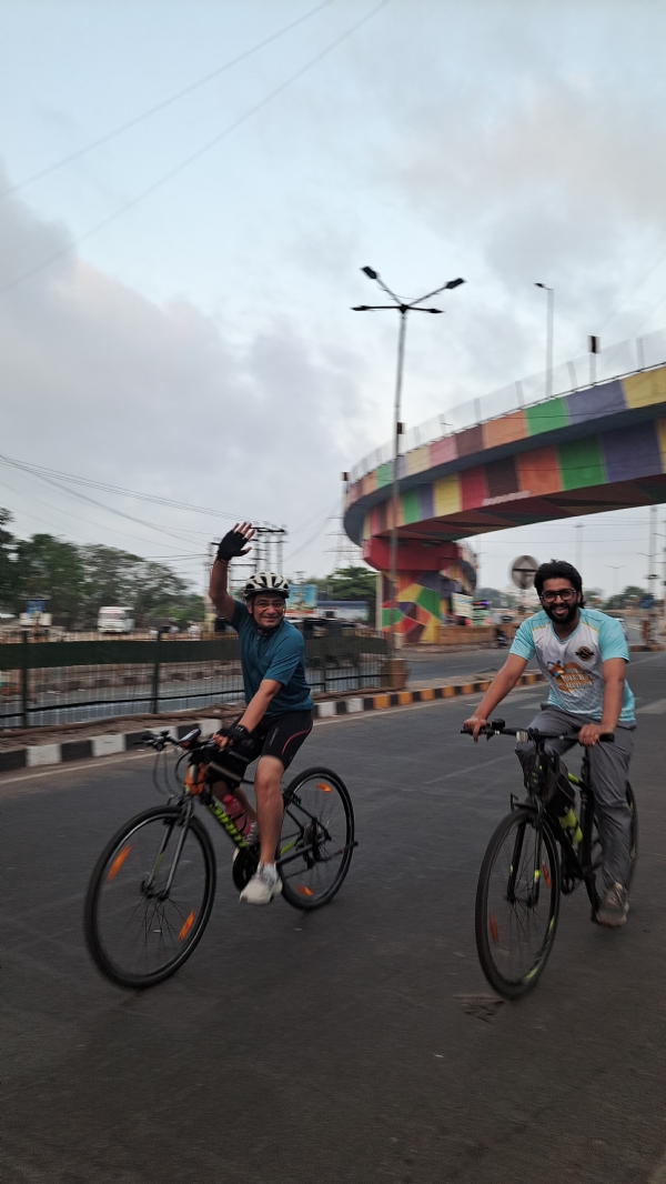 પોરબંદર સાઈકલિંગ ક્લબ ના પ્રમુખની વર્ણી કરાઈ.