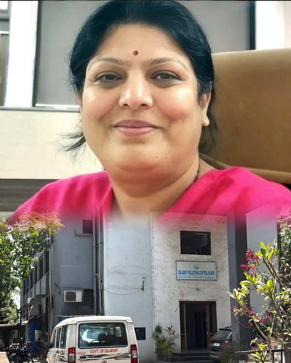 દીપાલી ટાંક – જીપીસીબીની પ્રથમ મહિલા સભ્ય સચિવ.