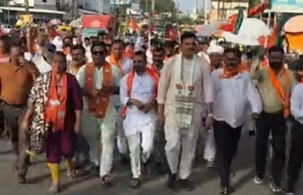 પાટણ જિલ્લા ભાજપ દ્વારા શહેરના બગવાડા ચોક ખાતે પશ્ચિમ બંગાળ, આસામ અને પુંડુચેરીમાં પાર્ટીની જીત નિમિત્તે વિજયોત્સવ યોજાયો